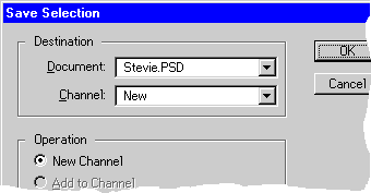 Save Selections Name Example